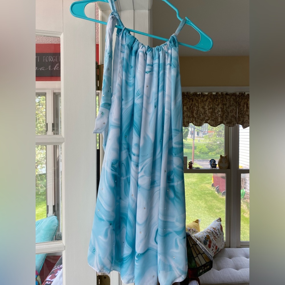 Just for Kix for lyrical/contemporary TEAL colored (photographs more blue) MA